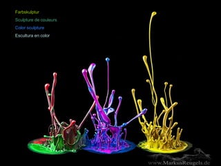 Farbskulptur 
Sculpture de couleurs 
Color sculpture 
Escultura en color 
 