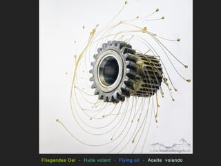 Fliegendes Oel - Huile volant - Flying oil - Aceite volando 
 