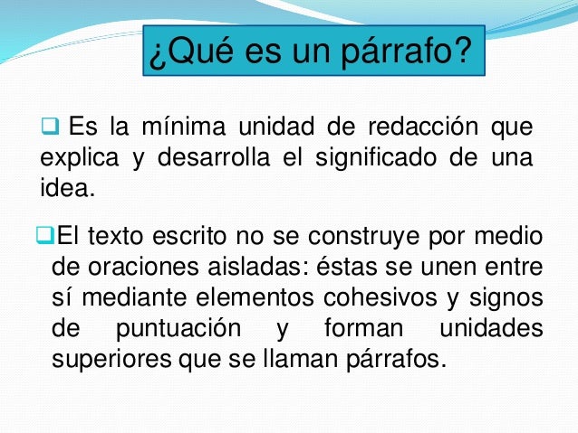 Magistral 5 el parrafo 2014