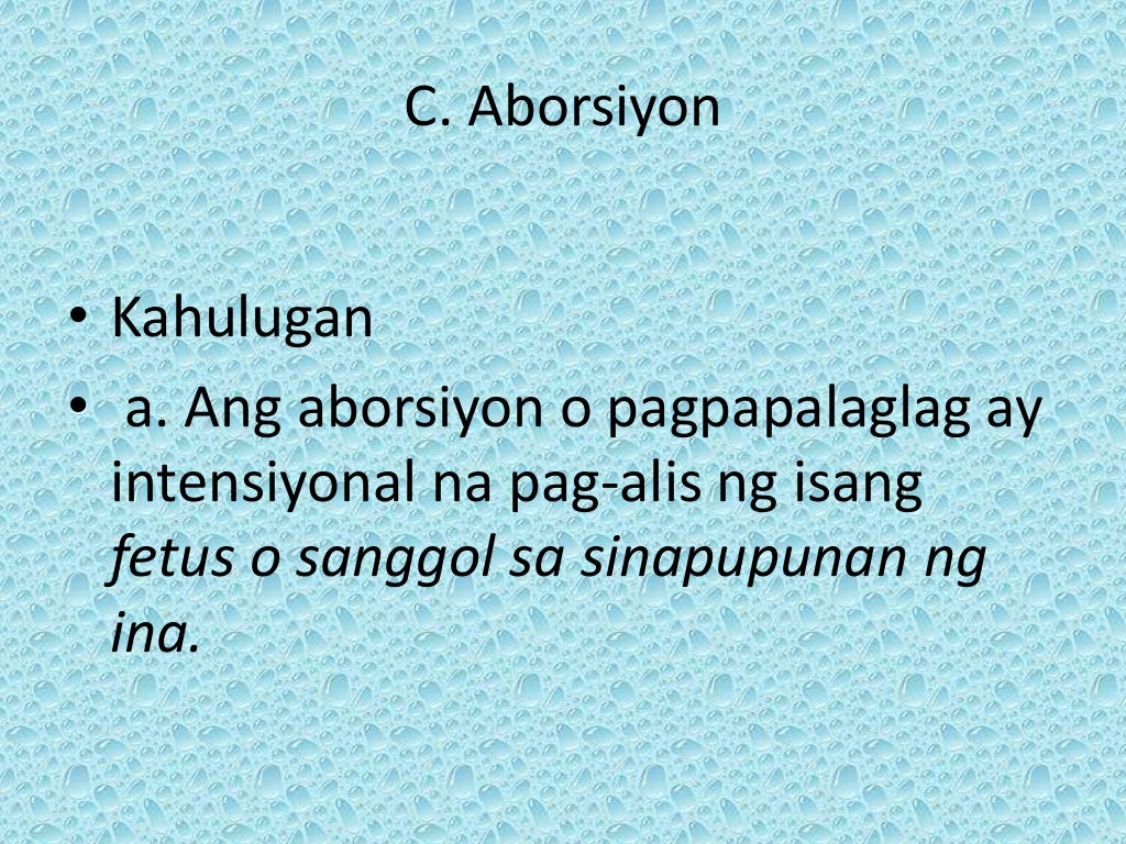 Mag isyung moral tungkol sa buhay 3rd day p