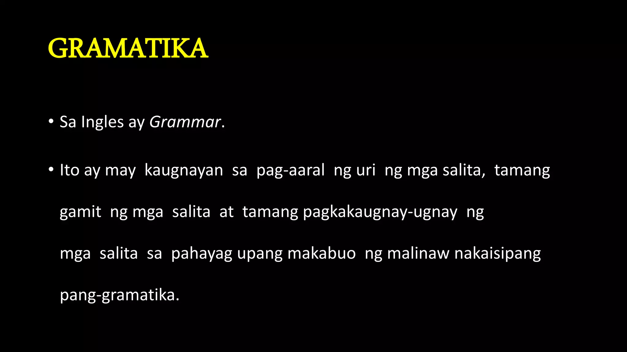 Magkasingkahulugan | PPTX