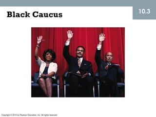 Copyright © 2015 by Pearson Education, Inc. All rights reserved.
10.3
Black Caucus
 