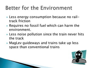 MagLev vs. Conventional Trains