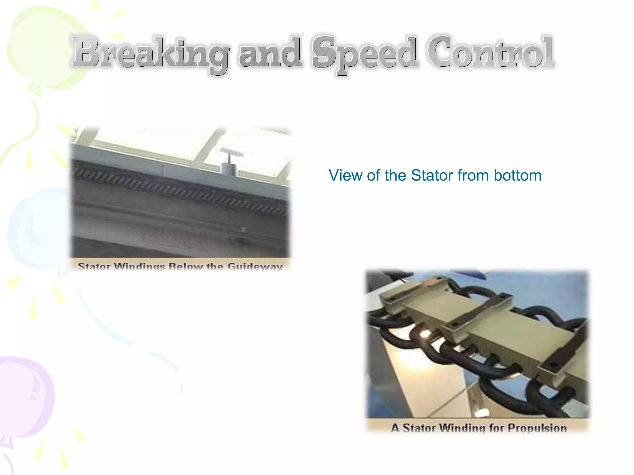 View of the Stator from bottom
 