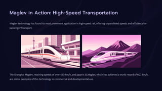maglev trains - A Magnetic Levitation Miracle | PDF