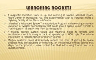 Magnetic Levitation (Maglev) Powerpoint Presentation