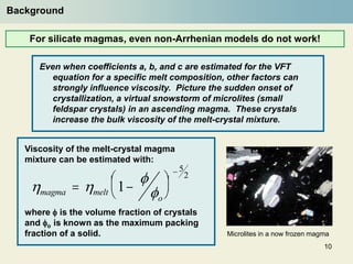 Magma viscosity | PDF