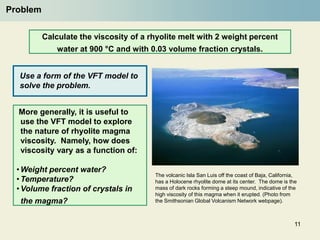 Magma viscosity | PDF