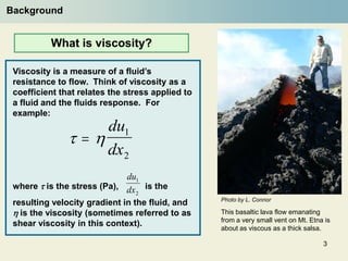Magma viscosity | PDF
