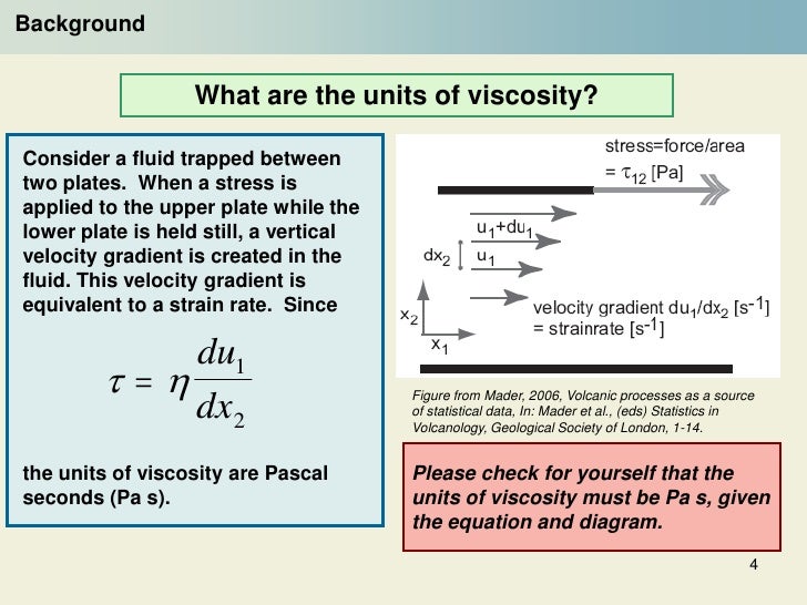 unit of viscosity
