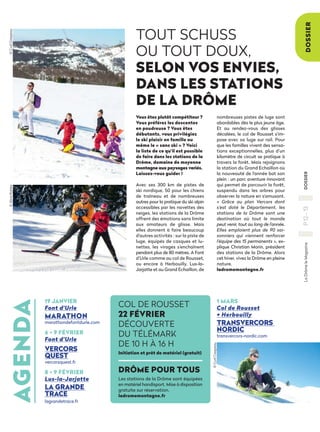 La Drôme - Le Magazine n°3 (janvier-mars 2020)