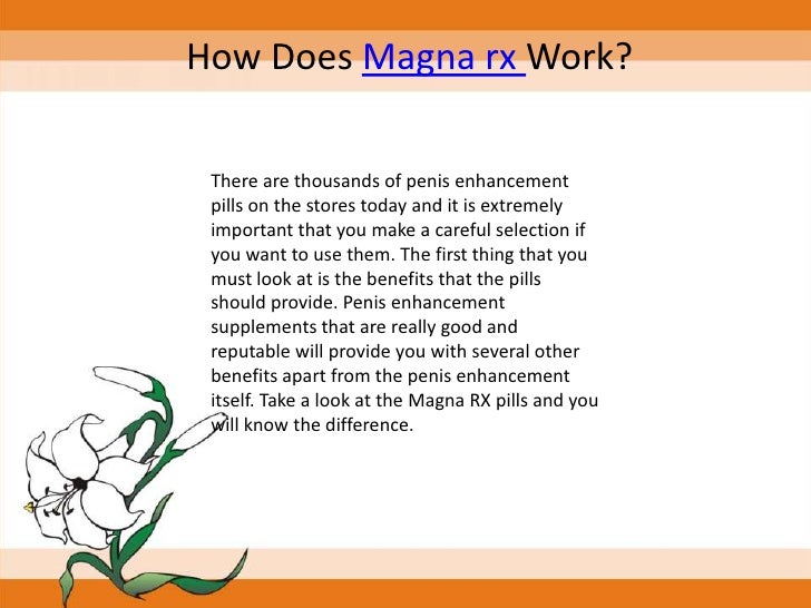 Settings Male Enhancement Pills  Magna RX
