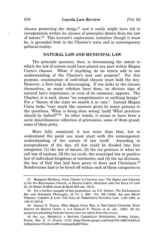 Magna carta and the law of nature | PDF