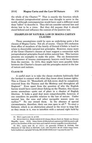 Magna carta and the law of nature | PDF