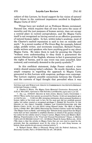 Magna carta and the law of nature | PDF