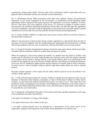 Magnacarta For Teachers