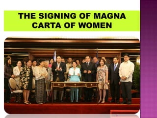 Magna carta of women