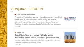 Fumigation - COVID-19
 