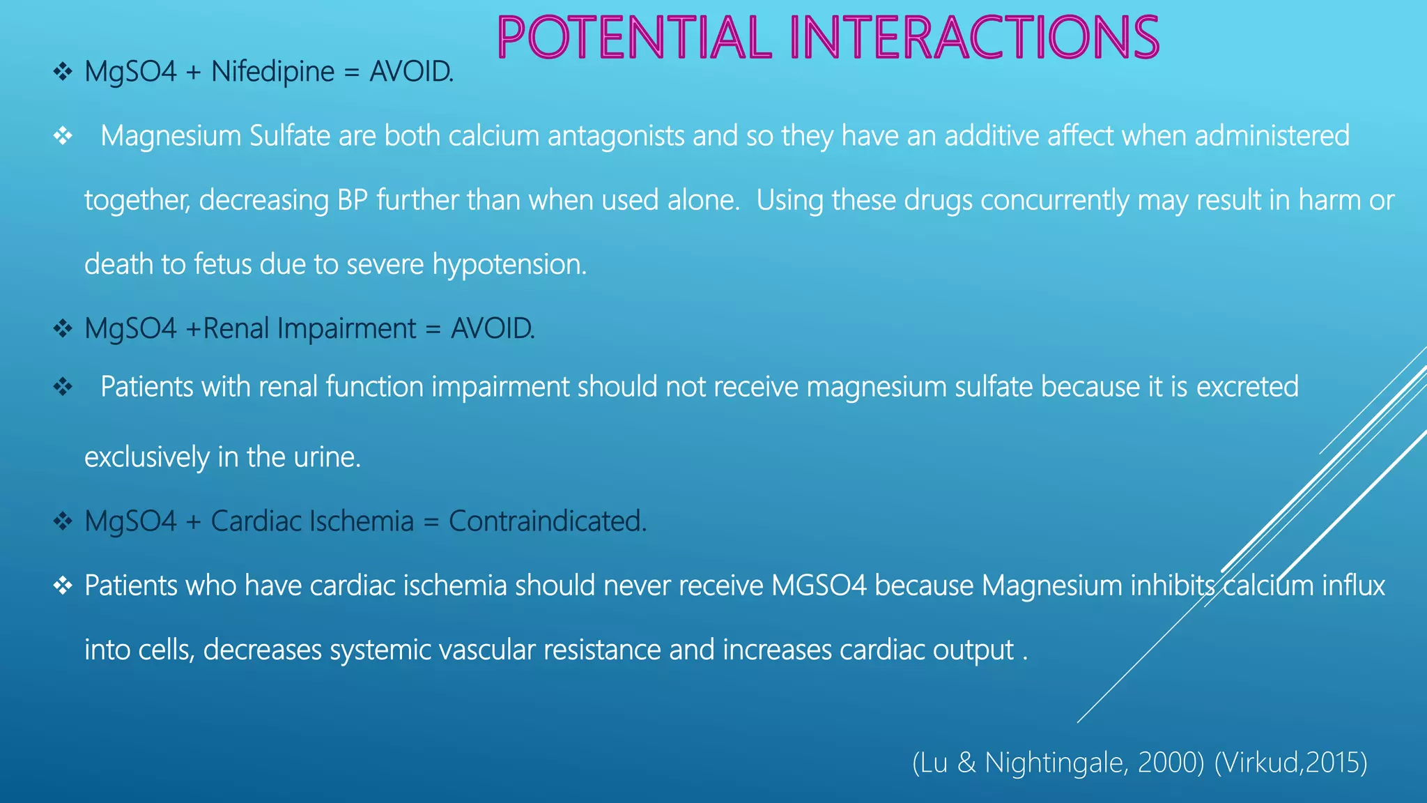 Magnesium sulfate | PPTX