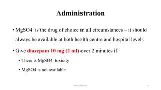 Magnesium sulfate during pregnancy | PPTX