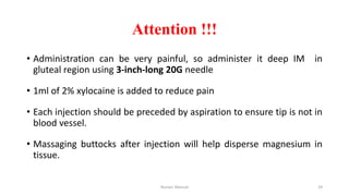 Magnesium sulfate during pregnancy | PPTX