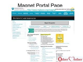 Magnet Portal Page
http://www.mghpcs.org/magnet
 
