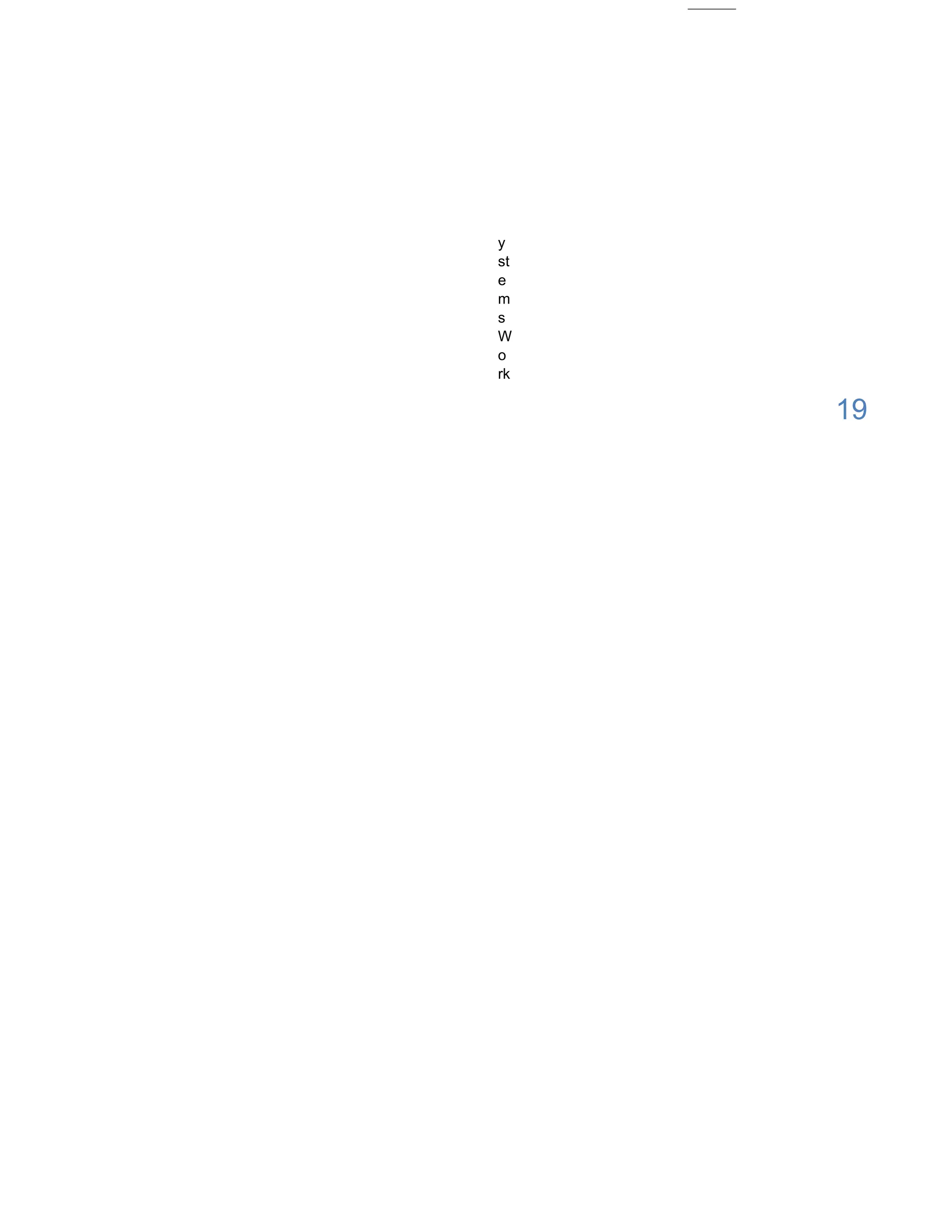 y
st
e
m
s
W
o
rk

     19
 