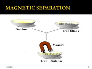 Magnetic separation | PPTX