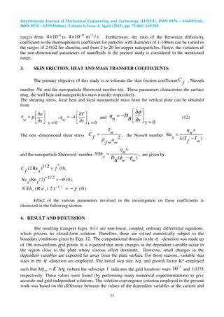 Magnetic field effect on mixed convection flow in a nanofluid under ...