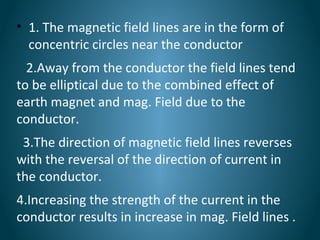 Magnetic effect of electric current | PPT