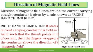Magnetic Effects of Electric Current 10th Physics | PPTX