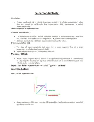 Superconductance Magnetic materials | PDF