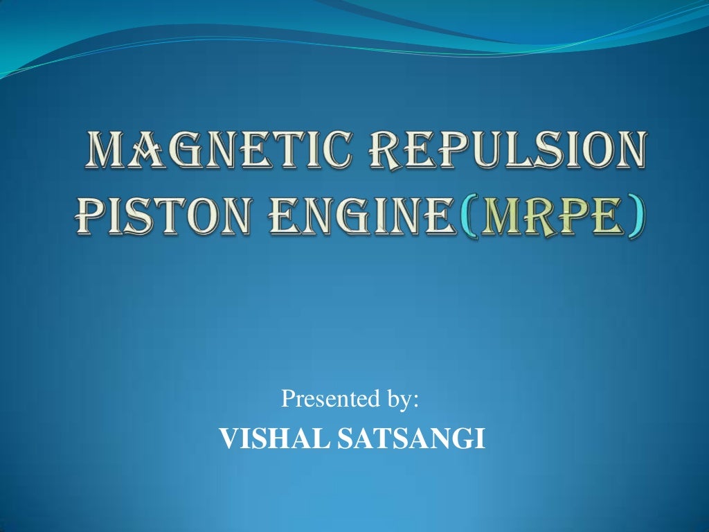 repulsion piston engine
