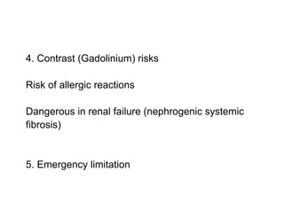Gadolinium Risks Comprehensive MRI Surgical and Nursing Guide: Safety, Indications, and ...