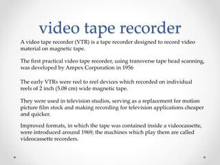 Magnetic Tape for Data Storage: History & Definition - Video & Lesson  Transcript