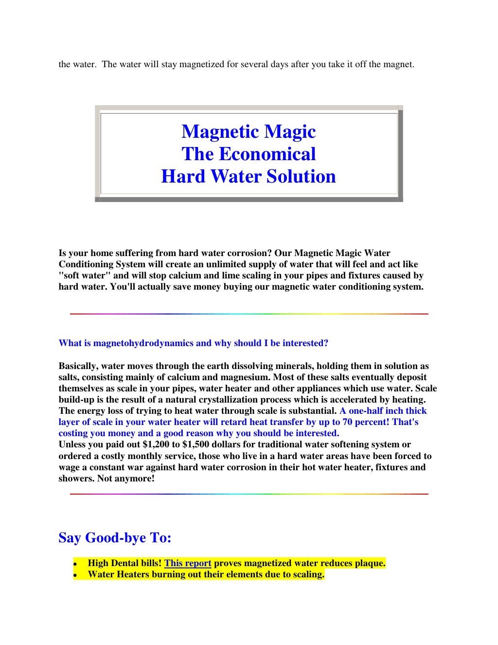 Water Treatment Is A Proposed Method Of Reducing The Effects…