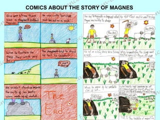 COMICS ABOUT THE STORY OF MAGNES 