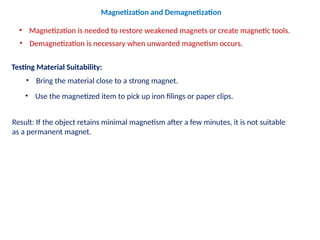 Introduction to Magnetism and Magnetic Property.pptx