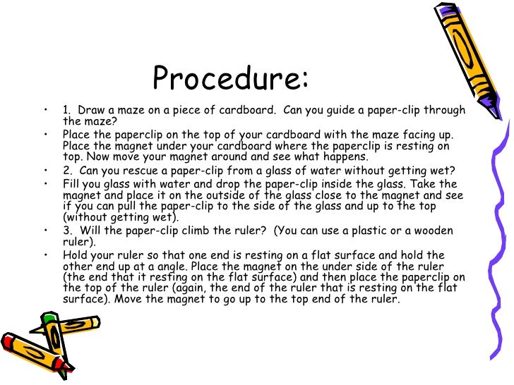 Magnetism Experiments