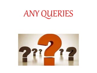 ANY QUERIES
 