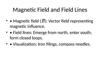 Magnetism Basic Introductory Presentation | PPTX