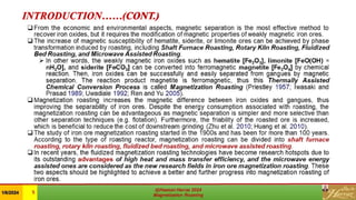 INTRODUCTION……(CONT.)
 