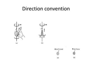 Direction convention