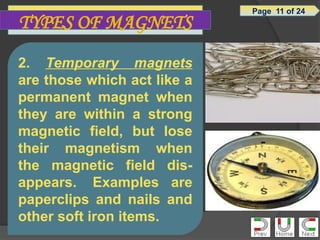 The Magnets (History, Domains, Types, and Uses) | PPTX
