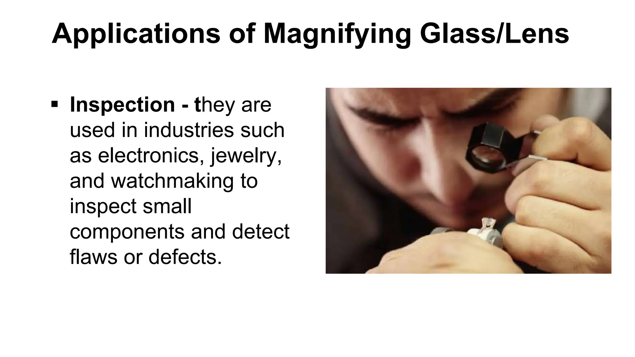 magnifying-glasses-infographics-and-uses | PPTX | Photography | Arts ...