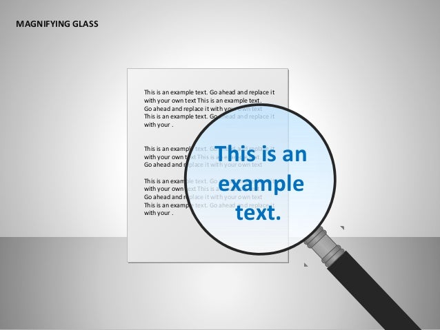 Magnifying Glass Shapes for PowerPoint