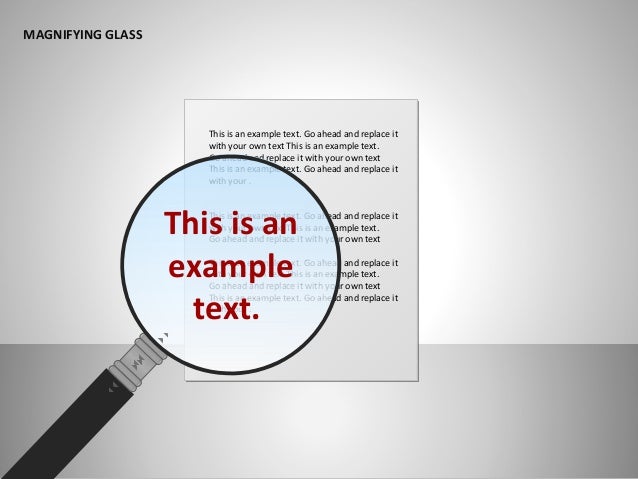 Magnifying Glass Shapes for PowerPoint