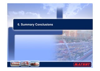 6. Summary Conclusions 
 