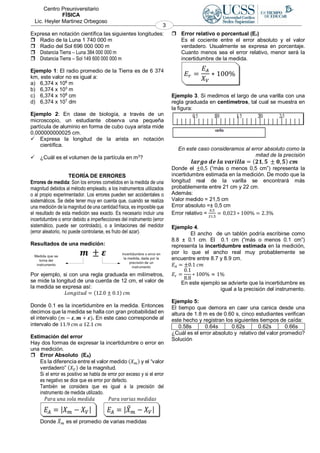 Magnitudes Físicas | PDF