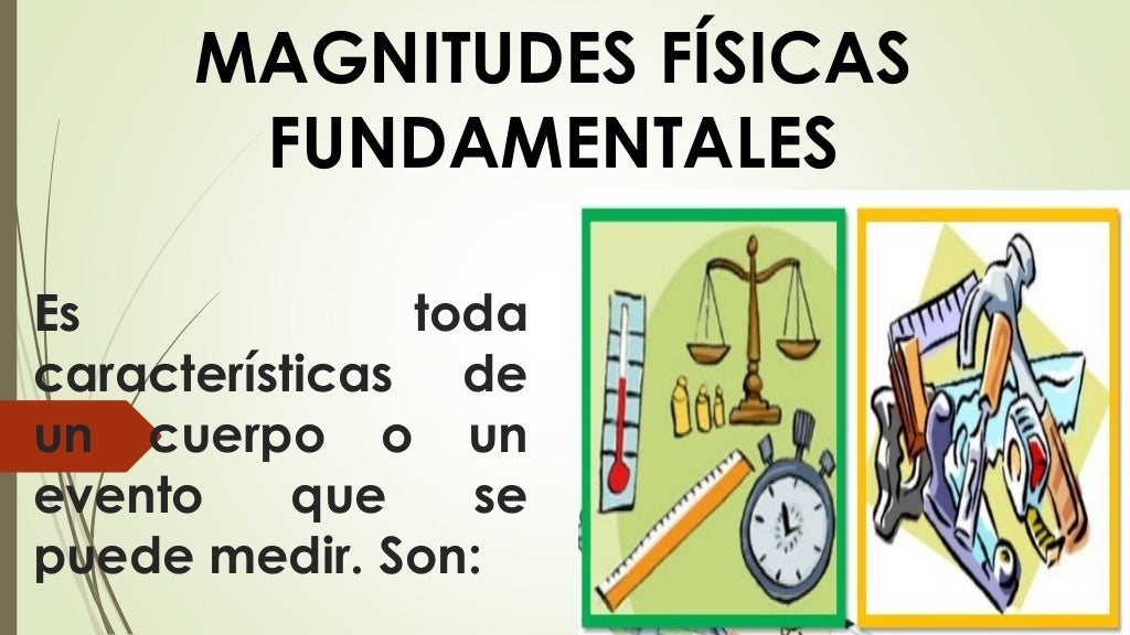 MAGNITUDES FÍSICAS FUNDAMENTALES. Lic Javier Cucaita